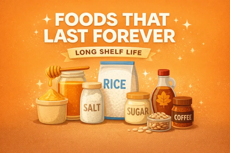 Foods That Last Forever Best Long Shelf Life Pantry Staples