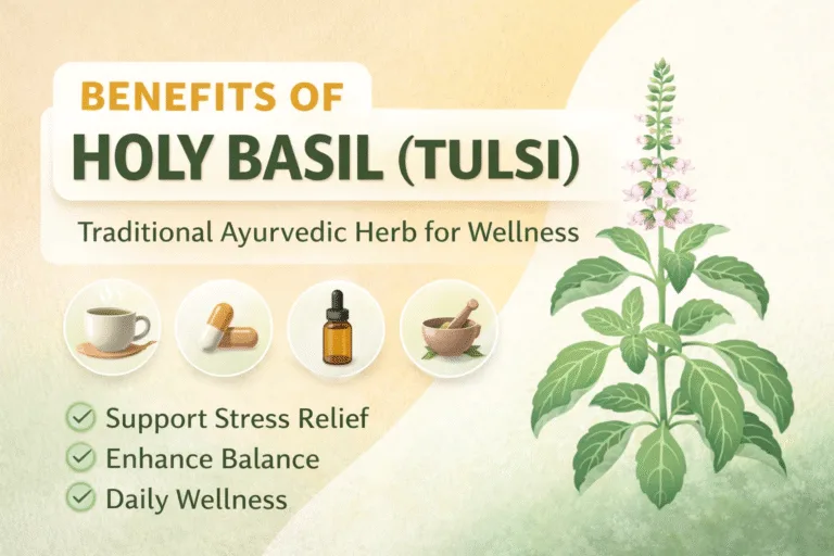 Holy Basil Tulsi Benefits for Stress  Wellness Ayurvedic Herb Guide and Uses