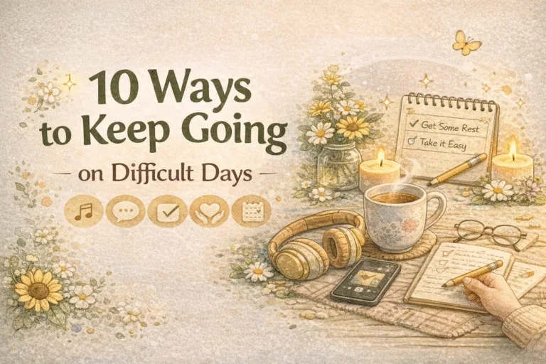 Self-Care Ideas for Difficult Days  Gentle Reminders