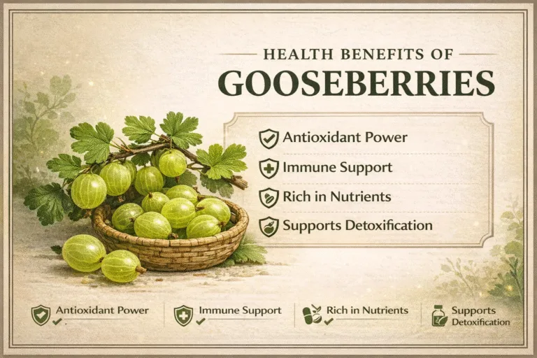 Gooseberry Benefits Antioxidants, Liver Detox  Skin Health