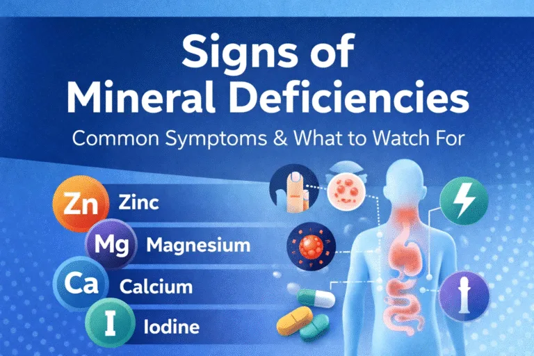 Signs of Mineral Deficiencies Symptoms You Need to Know
