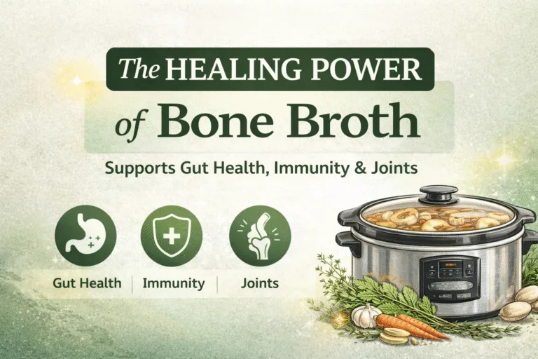 Healing Bone Broth Easy Recipe  Benefits