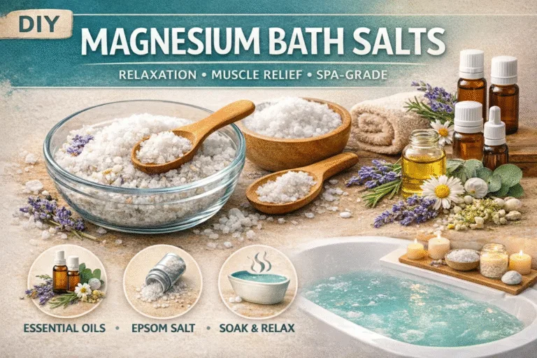 DIY Magnesium Bath Salts Recipe for Muscle Relief  Relaxation