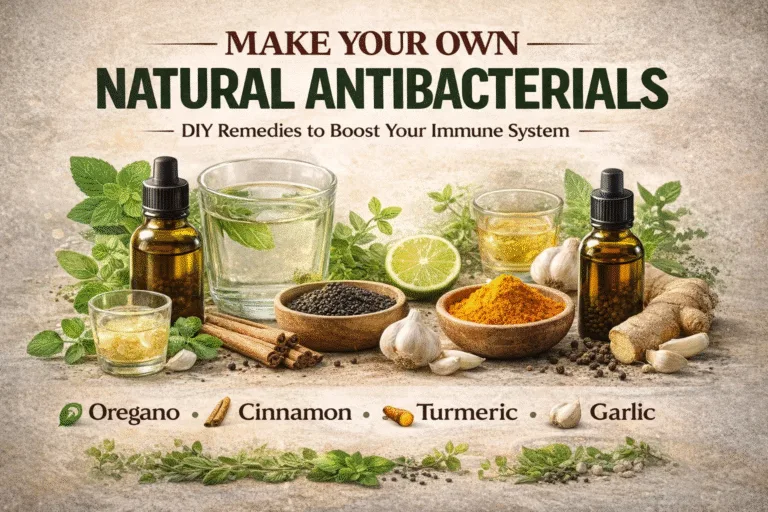 DIY Natural Antibacterial Recipes for Immune Support