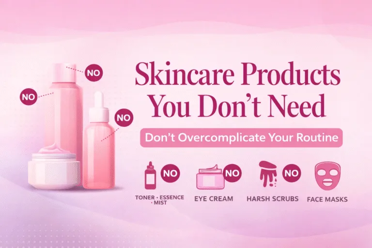 6 Overrated Skincare Products You Dont Need for Clear Skin  Minimalist Skincare Routine