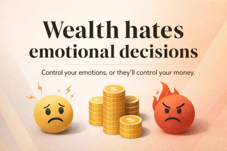 Why Wealth Hates Emotional Decisions Master Your Money Discipline Mindset