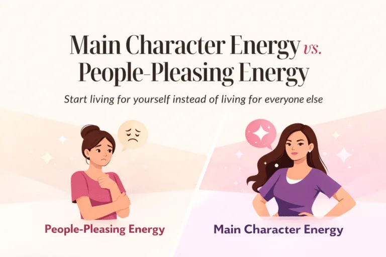 Main Character Energy vs People-Pleasing How to Set Boundaries  Stop Overthinking