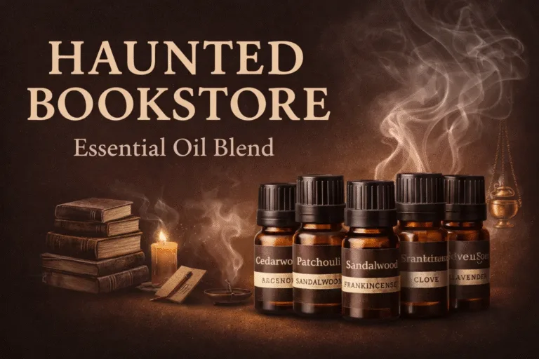 Haunted Bookstore Essential Oil Diffuser Blend Dark Academia Home Scents  Natural Remedies