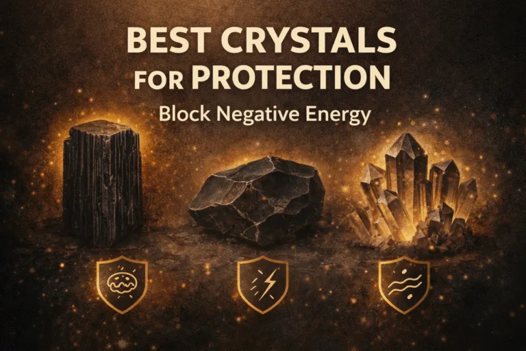 4 Black Crystals for Protection  Negative Energy  Healing Crystals Guide  Benefits
