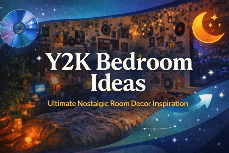 Aesthetic Indie Y2K Room Decor Ideas  Cozy Fairycore Bedroom Inspiration with Vines  Lights