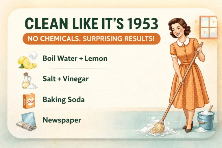 I Cleaned Like Its 1953 5 Genius Vintage Cleaning Hacks