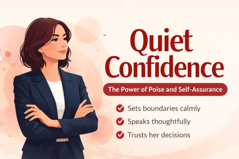 How to Build Quiet Confidence High Value Woman Traits  Self-Improvement Tips