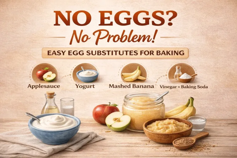 5 Best Egg Substitutes for Baking  Easy Vegan  Dairy-Free Baking Hacks