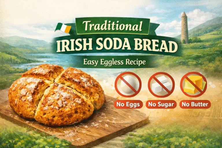 Traditional Irish Soda Bread Recipe  Easy 4-Ingredient No-Yeast Homemade Bread