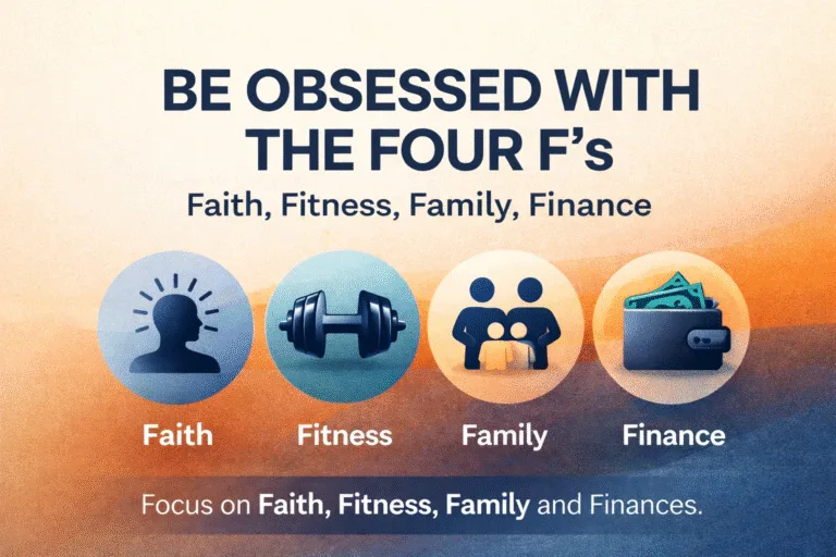 How to Balance the Four Fs for a Better Life Faith, Fitness, Family, and Finance Tips