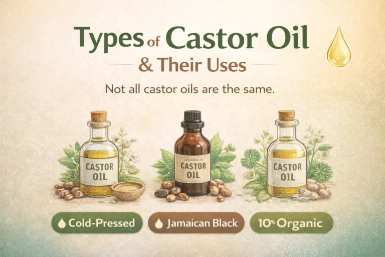 Types of Castor Oil Explained Best Uses for Hair  Skin