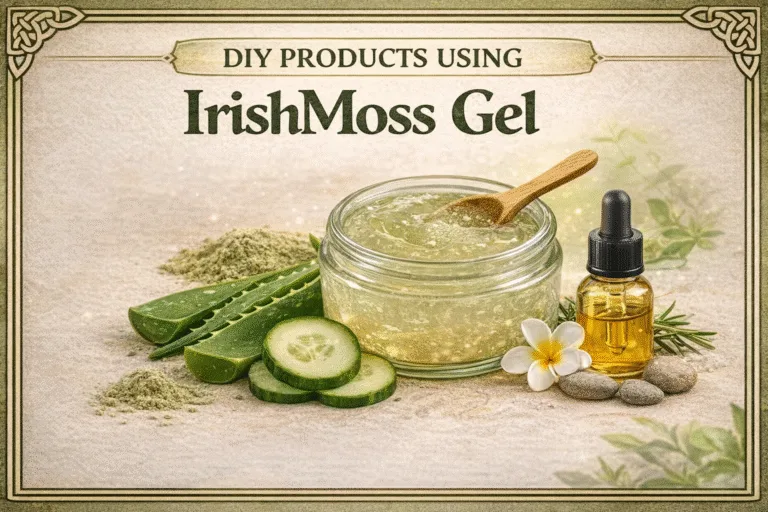 DIY Irishmoss Gel For Skin Care, Hair  Body Recipes