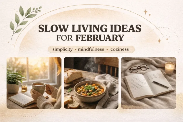 15 Slow Living Ideas for February Nourishing Winter Wellness  Mindful Morning Rituals