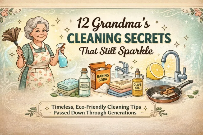 12 Eco-Friendly Grandmas Cleaning Hacks for a Spotless Home  Natural DIY Cleaning Tips