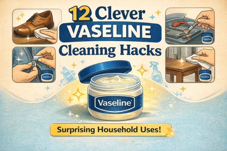 12 Genius Vaseline Hacks for a Spotless Home  Easy Cleaning  DIY Maintenance Tips