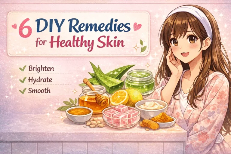 6 DIY Remedies for Healthy Skin Naturally  Skin Care Tips  Home Masks