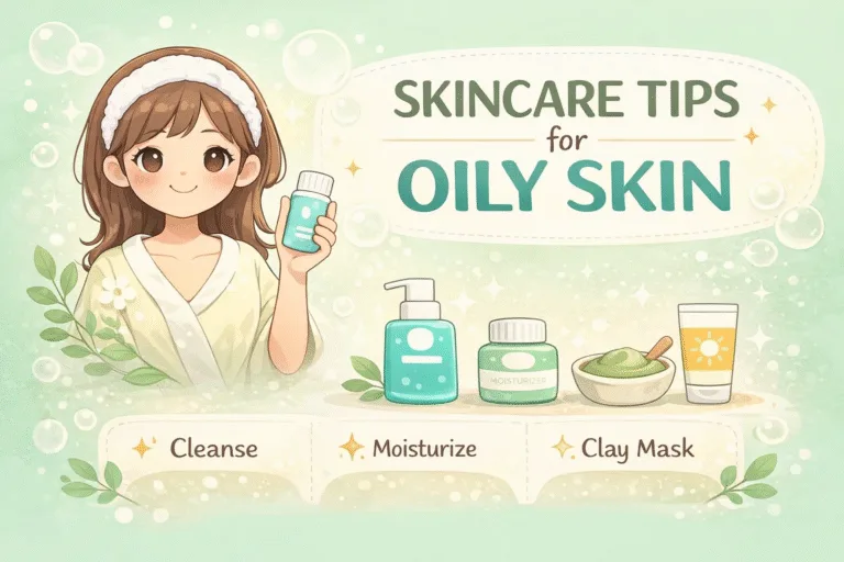 Oily Skin Care Routine Tips  Morning  Night Skincare Steps for Clear Skin  Acne Control