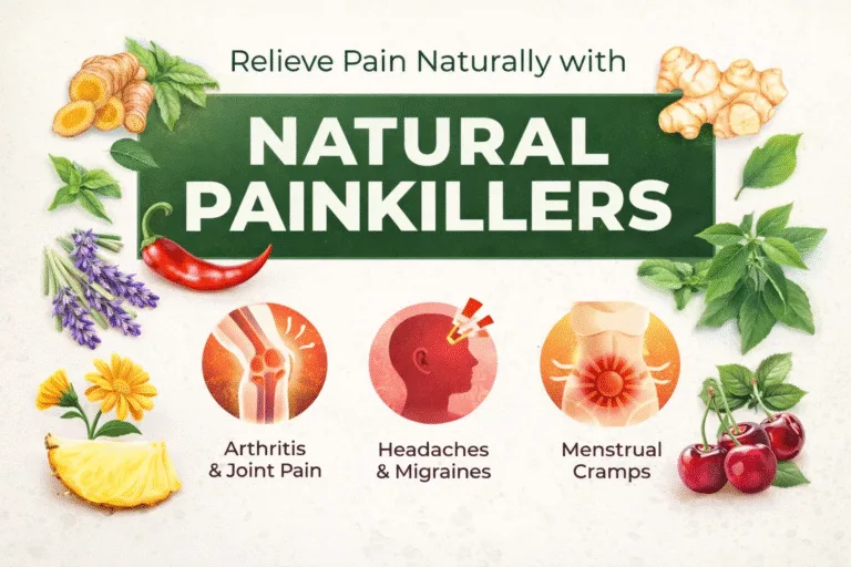 12 Potent Natural Painkillers Best Herbal Home Remedies for Pain Relief