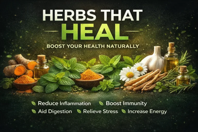 12 Healing Herbs to Boost Your Health Naturally