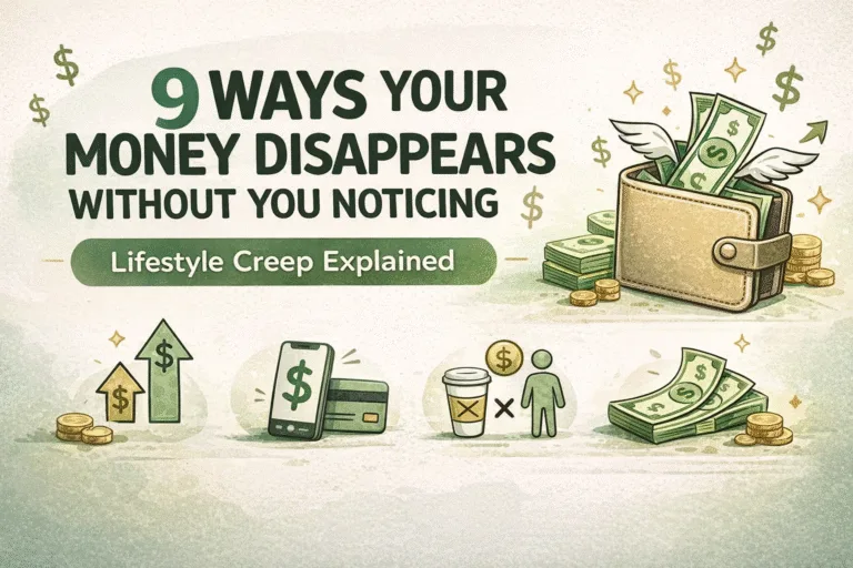 9 Sneaky Ways Your Money Disappears Avoid Lifestyle Creep