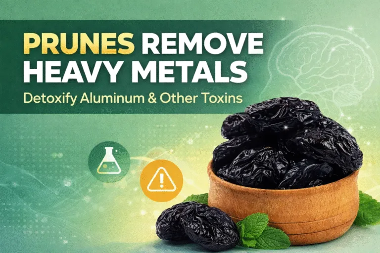Prunes Remove Heavy Metals Natural Detox for Brain Health