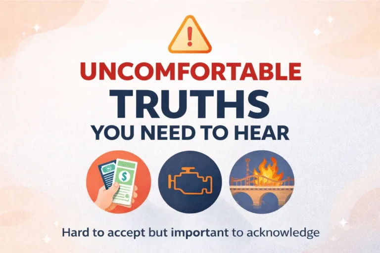 7 Uncomfortable Truths for Personal Growth  Life Lessons