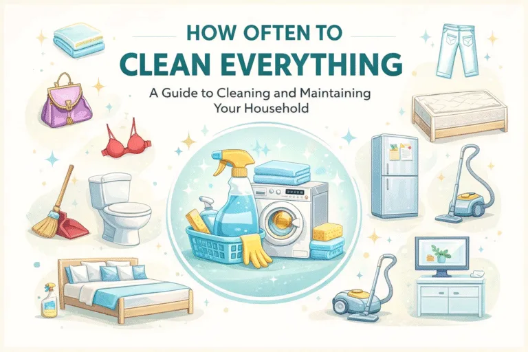 Ultimate Cleaning Schedule  Home Maintenance Life Hacks to Save Money