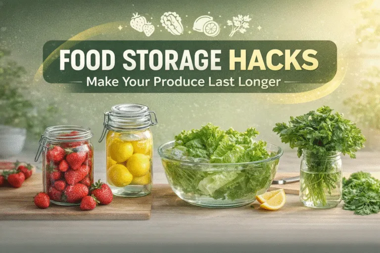 Kitchen Hacks to Keep Produce Fresh Longer 4 Genius Food Storage Tips to Reduce Waste
