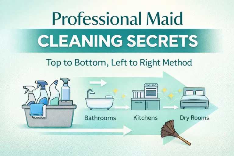 Professional Cleaning Tips Maid Secrets for a Deep Clean House  Home Organization Hacks