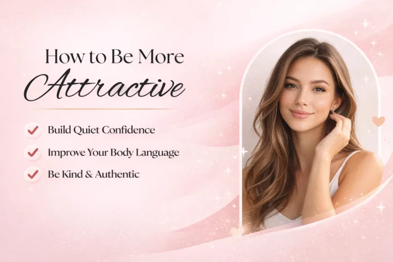 How to Be More Attractive  Confident  Glow Up Tips for Magnetic Energy  Self-Respect