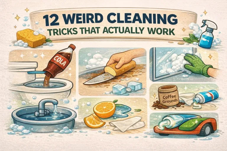 12 Weird Household Cleaning Hacks That Actually Work