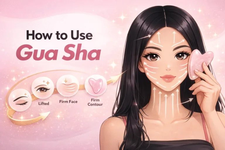 How to Use Gua Sha for Face Lifting Step-by-Step Guide for Jawline  Anti-Aging Skincare