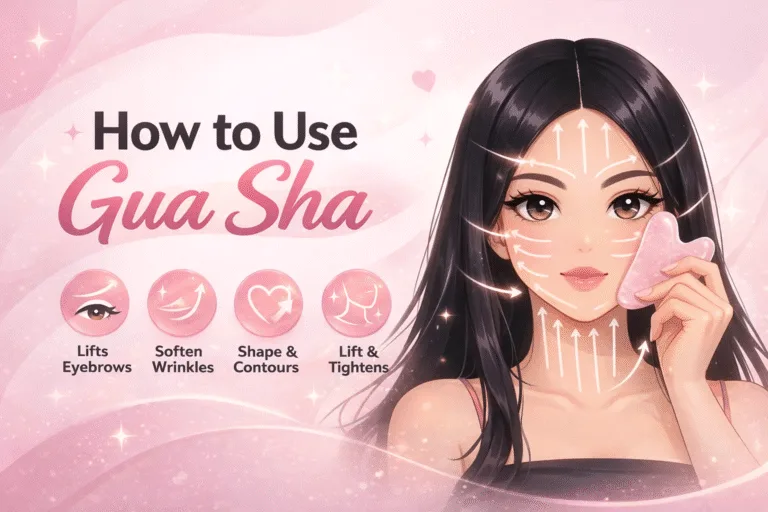 How to Use Gua Sha for Face Lifting Step-by-Step Guide for Jawline  Radiant Skin ʚɞ