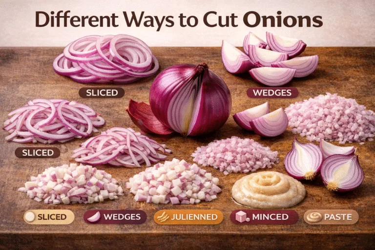 Mastering Onion Cuts 7 Essential Ways to Cut Onions for Every Recipe