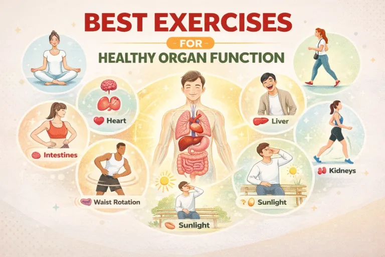 Simple Daily Exercises That Every Body Organ Thrives On