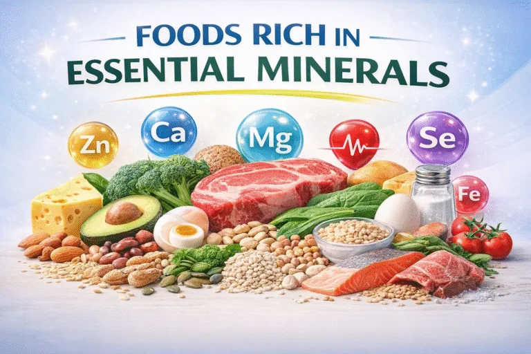 Top Foods Rich in Essential Minerals for a Healthy Diet