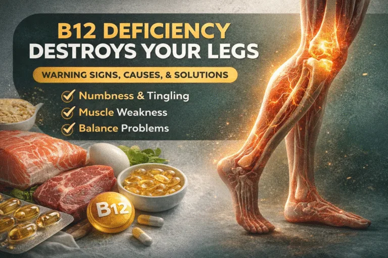 B12 Deficiency Symptoms Why Your Legs Feel Weak  Unsteady