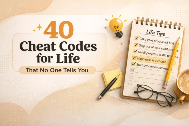 40 Mindset Cheat Codes for Life Personal Growth  Success Tips for Daily Motivation