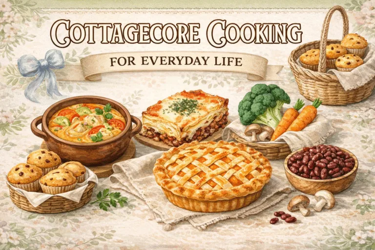 Cottagecore Cooking for Everyday Life Simple  Wholesome Rustic Recipe Ideas and Meal Prep