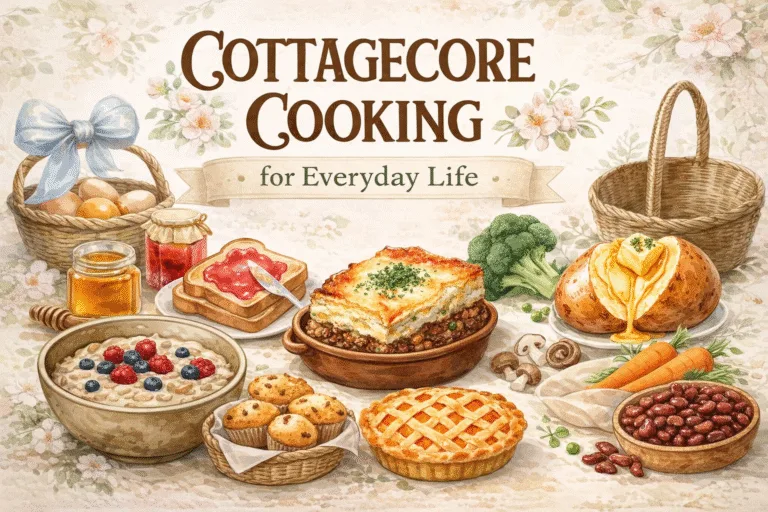 Cottagecore Cooking for Everyday Life Simple Rustic Recipes  Wholesome Meal Ideas