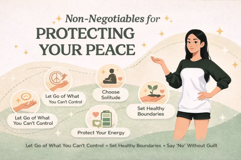 7 Non-Negotiables for Protecting Your Peace  Mental Health  Setting Healthy Boundaries