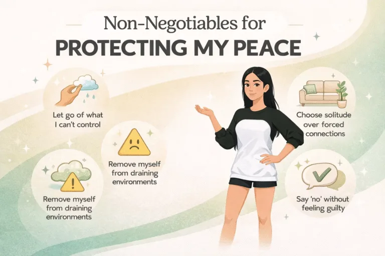 7 Daily Non-Negotiables for Protecting Your Peace and Mental Health  Boundaries Tips