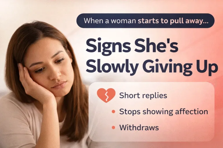 Signs a Woman Is Giving Up on a Relationship  Emotional Detachment Tips