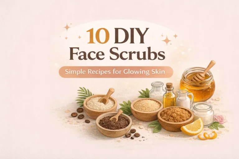 10 Best DIY Face Scrubs for Glowing Skin  Natural Homemade Exfoliator Recipes