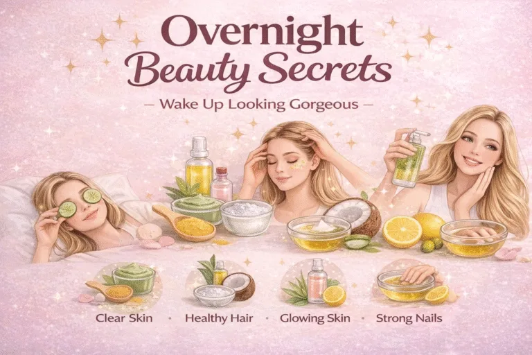 11 Best Overnight Beauty Secrets for Glowing Skin  Hair  Easy DIY Tips